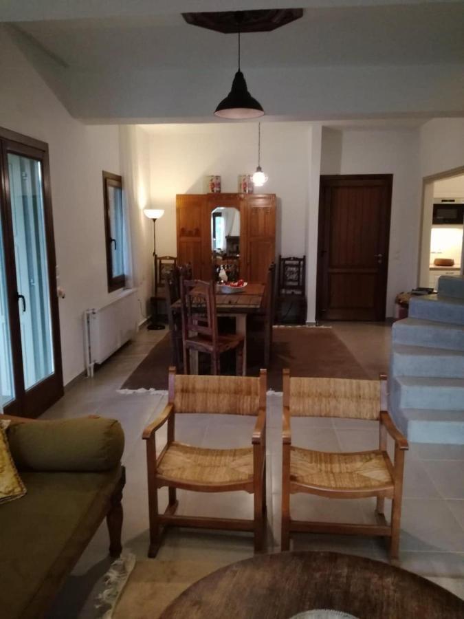 Delux house in Tsangarada Villa Tsagarada Bagian luar foto